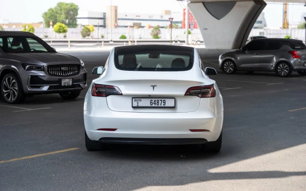 Tesla Model 3 (White), 2023