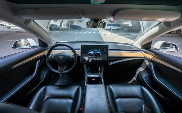 Tesla Model 3 (White), 2023