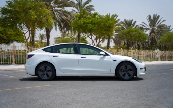 Tesla Model 3 (White), 2023
