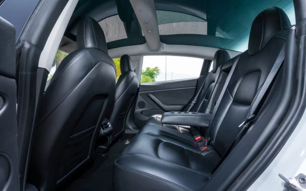 Tesla Model 3 (White), 2023