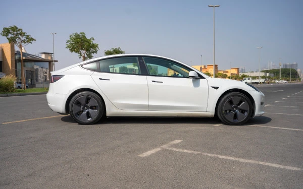 Tesla Model 3 (White), 2023