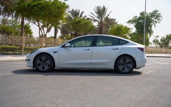 Tesla Model 3 (White), 2023