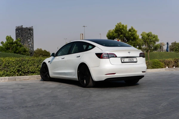 Tesla Model 3 (White), 2023