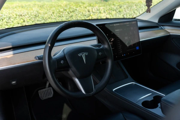 Tesla Model 3 (White), 2023