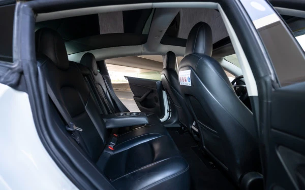 Tesla Model 3 (White), 2023