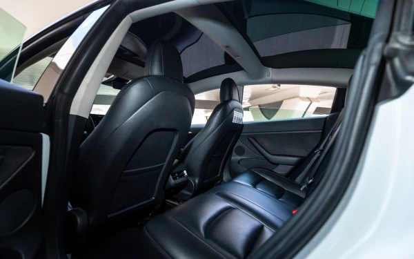 Tesla Model 3 (White), 2023