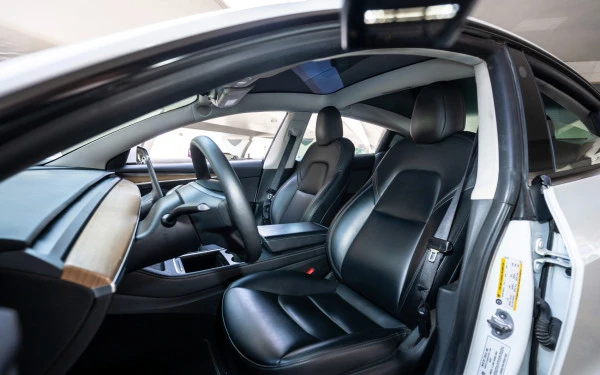 Tesla Model 3 (White), 2023