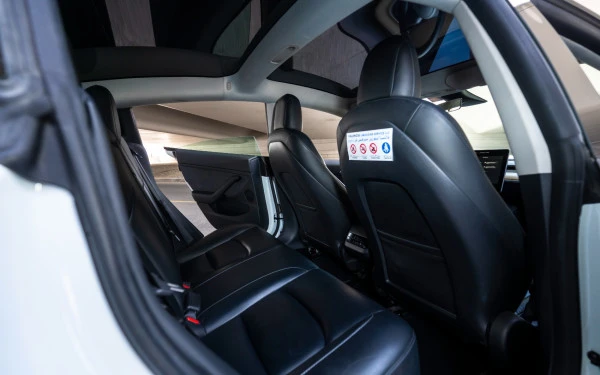 Tesla Model 3 (White), 2023