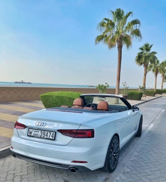 Audi A5 Cabriolet (White), 2018