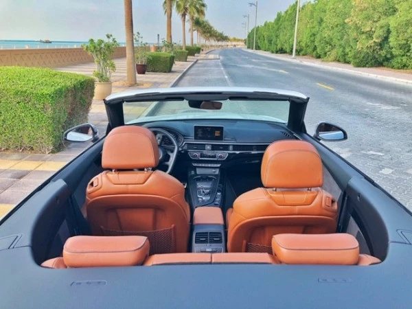 Audi A5 Cabriolet (White), 2018