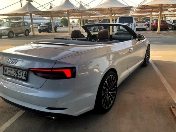 Audi A5 Cabriolet (White), 2018