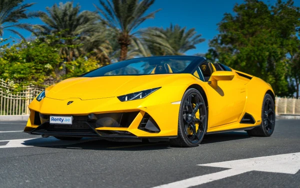 Lamborghini Evo Spyder (Yellow), 2021