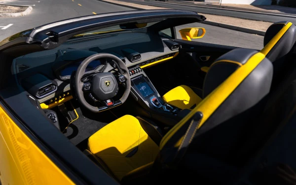 Lamborghini Evo Spyder (Yellow), 2021